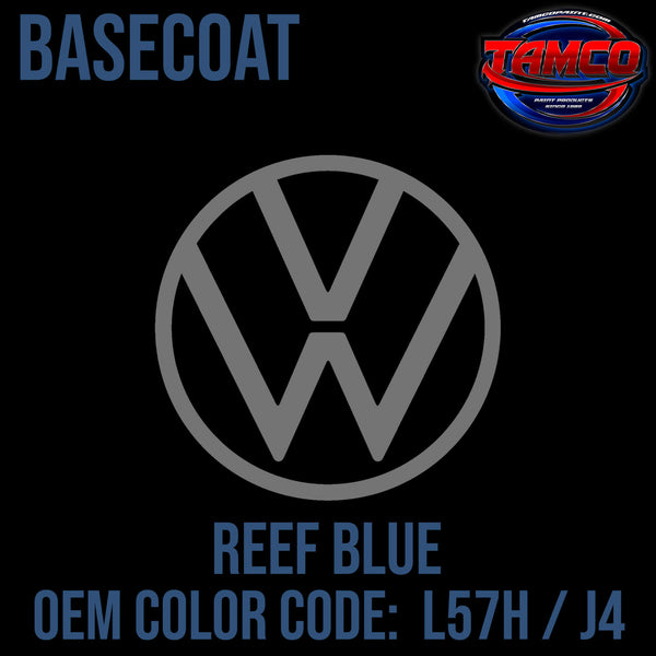 Tamco Paint Volkswagen Reef Blue Code L57H / J4 OEM Basecoat
