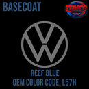 Tamco Paint Volkswagen Reef Blue Code L57H OEM Basecoat