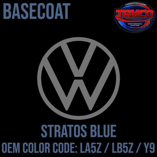 Tamco Paint Volkswagen Strato Blue Code LA5Z / LB5Z / Y9 OEM Basecoat
