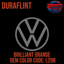 Tamco Paint Volkswagen Brilliant Orange L20B OEM Duraflint Series Single Stage