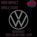 Tamco Paint Volkswagen Burgundy Code LK3Y OEM High Impact
