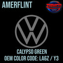 Tamco Paint Volkswagen Calypso Green OEM Color Code LA6Z / Y3 - Amerflint