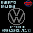 Tamco Paint Volkswagen Calypso Green OEM Color Code LA6Z / Y3 - High Impact SS