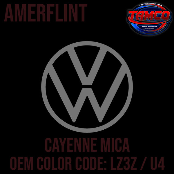 Tamco Paint Volkswagen Cayenne Mica Code LZ3Z / U4 OEM Amerflint
