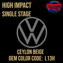 Tamco Paint Volkswagen  Ceylon Beige Code L13H OEM High Impact Series Single Stage