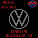 Tamco Paint Volkswagen Cherry Red Code LA3E OEM High Impact Single Stage