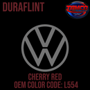 Volkswagen Cherry Red | L554 | OEM DuraFlint Series Single Stage