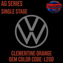 Tamco Paint Volkswagen Clementine Orange Code L20D OEM AG Series Single Stage