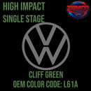 Tamco Paint  Volkswagen Cliff Green Code L61A  OEM High Impact Series Single Stage