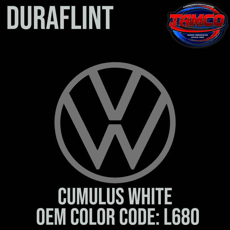 Volkswagen Cumulus White | L680 | OEM DuraFlint Series Single Stage