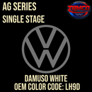 Tamco Paint Volkswagen Damuso White Code LH9D OEM AG Series Single Stage