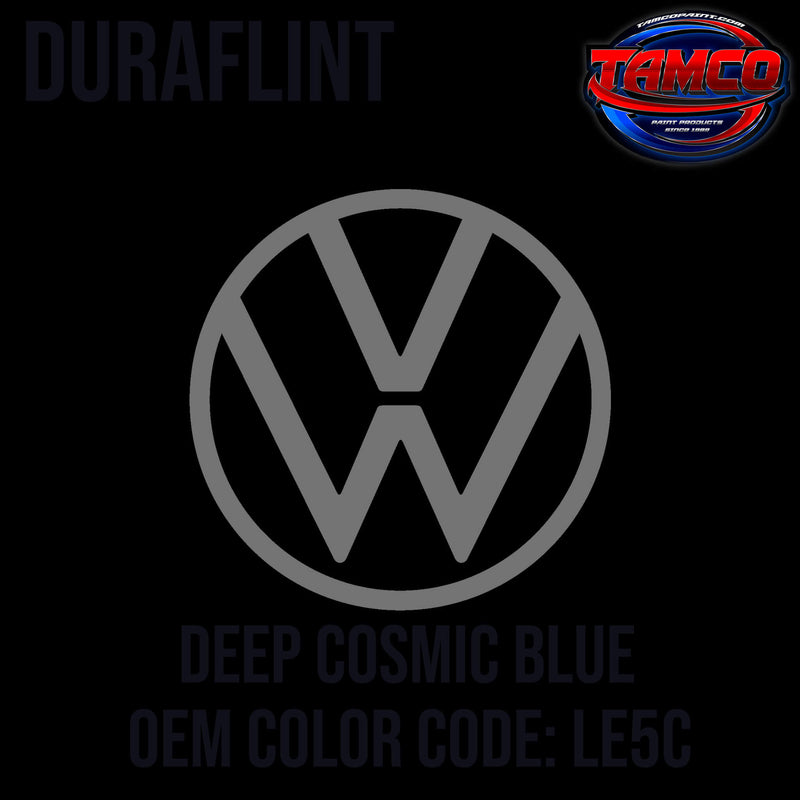 Volkswagen Deep Cosmic Blue LE5C OEM Duraflint