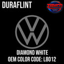 Tamco Paint Volkswagen Diamond White Code L8012 / 11 / L0007 OEM Duraflint Single Stage