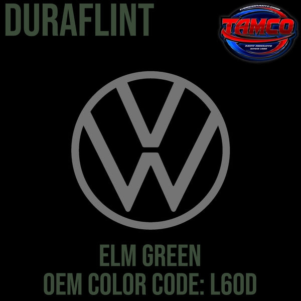 Tamco Paint Volkswagen Elm Green Code L60D OEM Duraflint