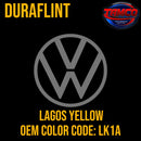 Tamco Paint Volkswagen Lagos Yellow Code LK1A / B7 OEM Duraflint