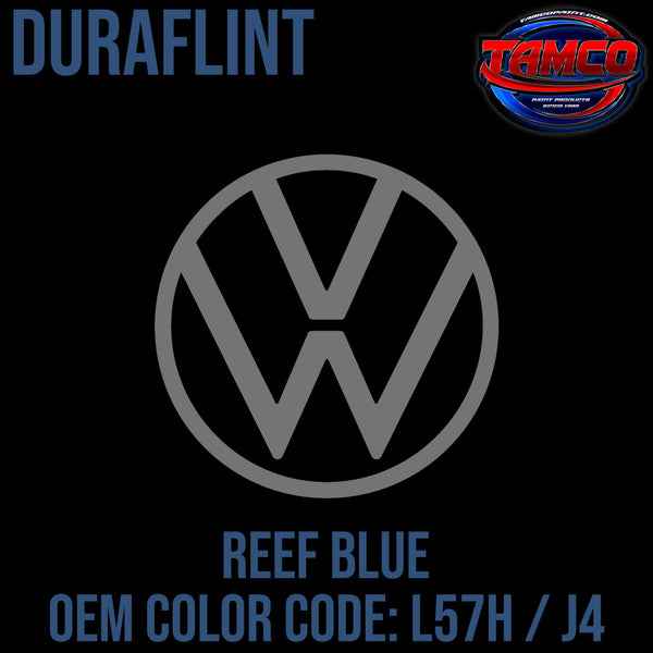 Tamco Paint Volkswagen Reef Blue Code L57H / J4 OEM Duraflint