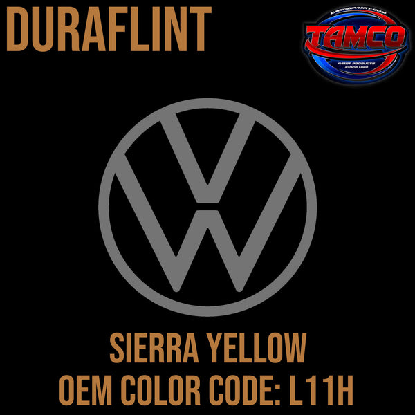 Tamco Paint Volkswagen Sierra Yellow Code L11H OEM Duraflint