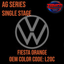 Tamco Paint Volkswagen Fiesta Orange Code  L20C OEM AG Series Single Stage