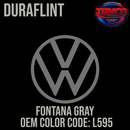 Volkswagen Fontana Gray | L595 | OEM DuraFlint Series Single Stage