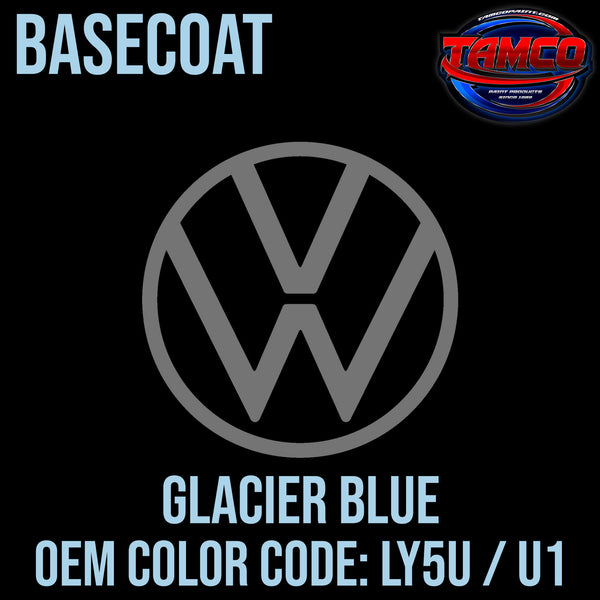 Tamco Paint Volkswagen Glacier Blue Code LY5U / U1 OEM Basecoat
