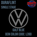 Tamco Paint Volkswagen Gulf Blue Code L390  OEM DuraFlint Series Single Stage