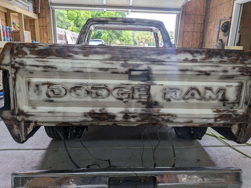 Tamco Paint Volkswagen Harvest Moon Beige on Dodge Ram