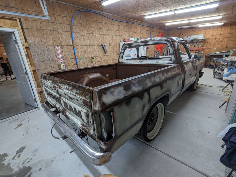 Tamco Paint Volkswagen Harvest Moon Beige on Dodge Ram