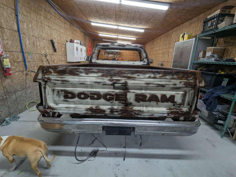 Tamco Paint Volkswagen Harvest Moon Beige on Dodge Ram