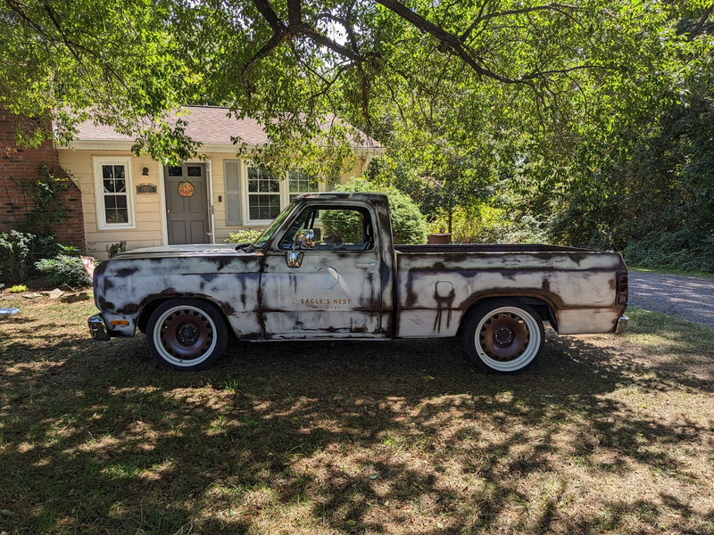 Tamco Paint Volkswagen Harvest Moon Beige on Dodge Ram