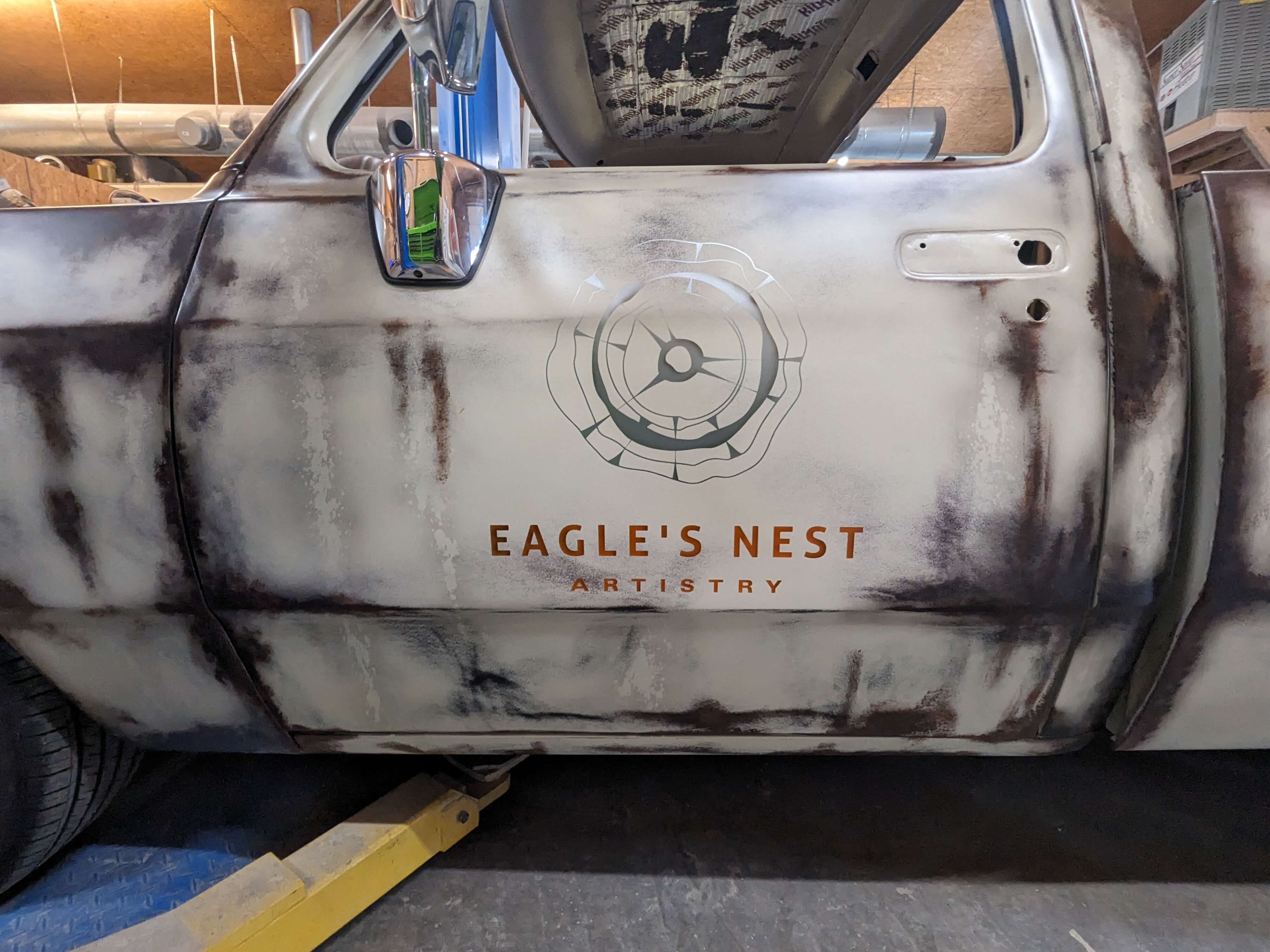 Tamco Paint Volkswagen Harvest Moon Beige on Dodge Ram