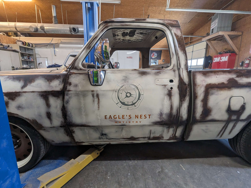 Tamco Paint Volkswagen Harvest Moon Beige on Dodge Ram