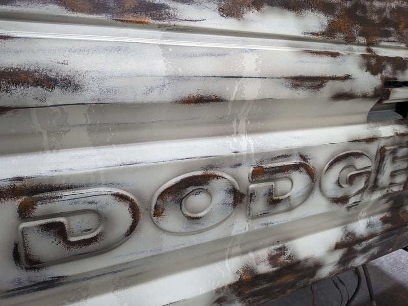 Tamco Paint Volkswagen Harvest Moon Beige on Dodge Ram