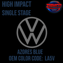 Tamco Paint Volkswagen Azores Blue Code LA5V OEM High Impact Series Single Stage