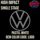 Tamco Paint Volkswagen Pastel White Code R1 / L90D OEM High Impact Single Stage