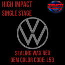 Tamco Paint Volkswagen High Impact Single Series Sealing Wax Red