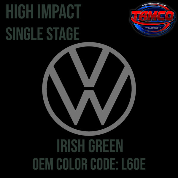 Tamco Paint Volkswagen Irish Green Code L60E OEM High Impact Single Stage