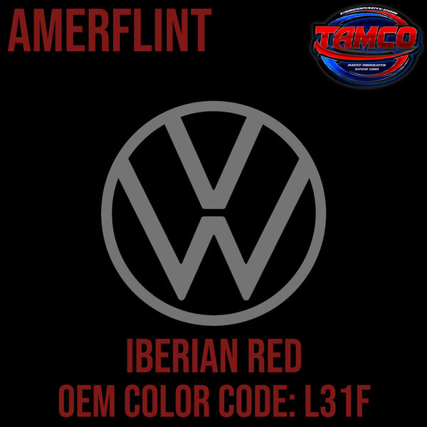 Tamco Paint Volkswagen Iberian Red Code L31F OEM Amerflint