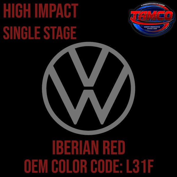 Tamco Paint Volkswagen Iberian Red OEM High Impact Single Stage