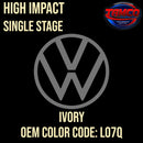 Tamco Paint Volkswagen Ivory Code LO7Q OEM High Impact Series Single Stage
