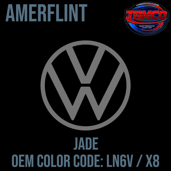 Tamco Paint Volkswagen Jade Code LN6V / X8 OEM Amerflint II Series Single Stage