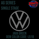 Volkswagen Java Green | L518 | OEM AG Series Single Stage