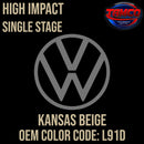 Tamco Paint Volkswagen Kansas Beige Code L91D OEM High Impact Single Stage