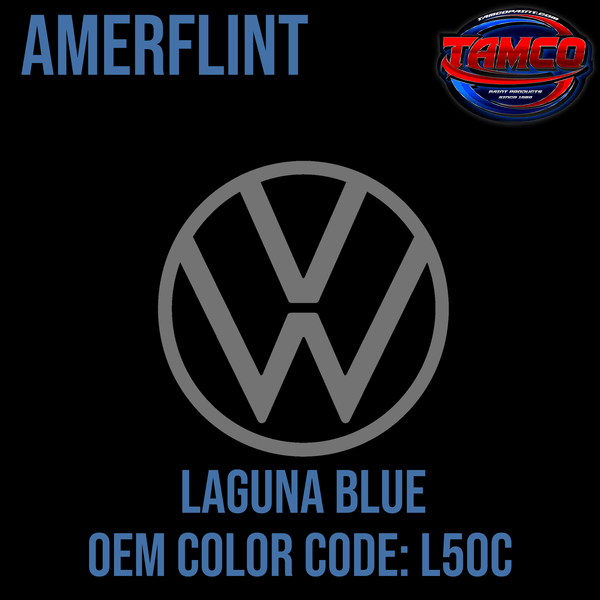 Tamco Paint Volkswagen Laguna Blue Code L50C OEM Amerflint II Series Single Stage