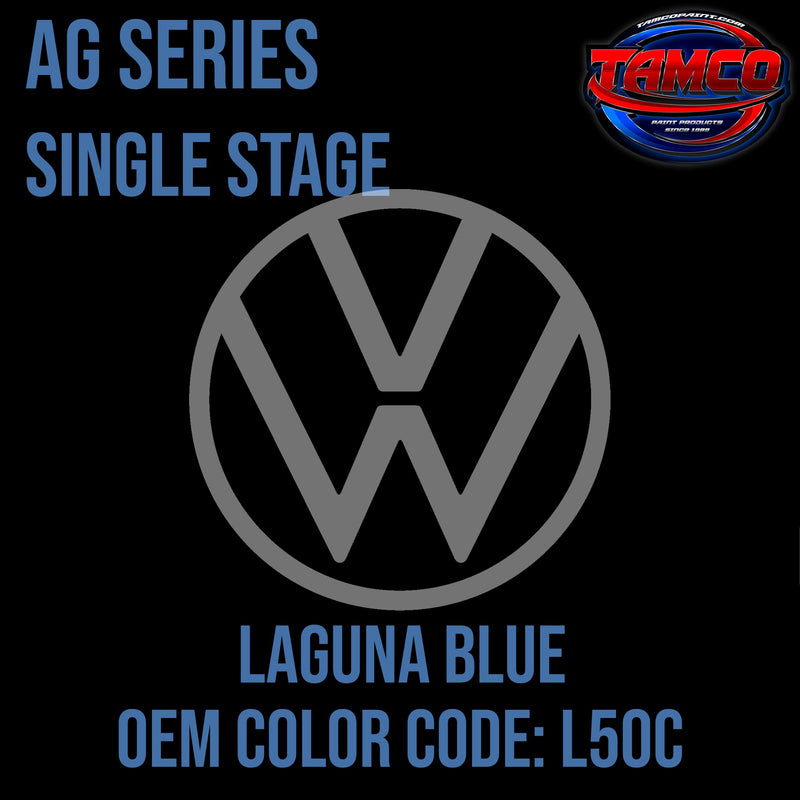 Tamco Paint Volkswagen Laguna Blue  L50C  OEM AG Series Single Stage