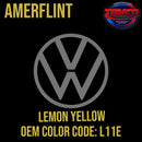 Tamco Paint Volkswagen Lemon Yellow Code L11E / 2910 OEM  Amerflint