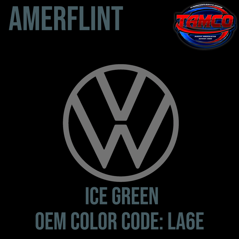 Tamco Paint Volkswagen Lhasa Green Code LA6V OEM Amerflint