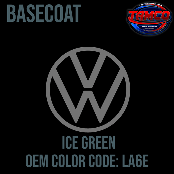 Tamco Paint Volkswagen Lhasa Green Code LA6V OEM Basecoat