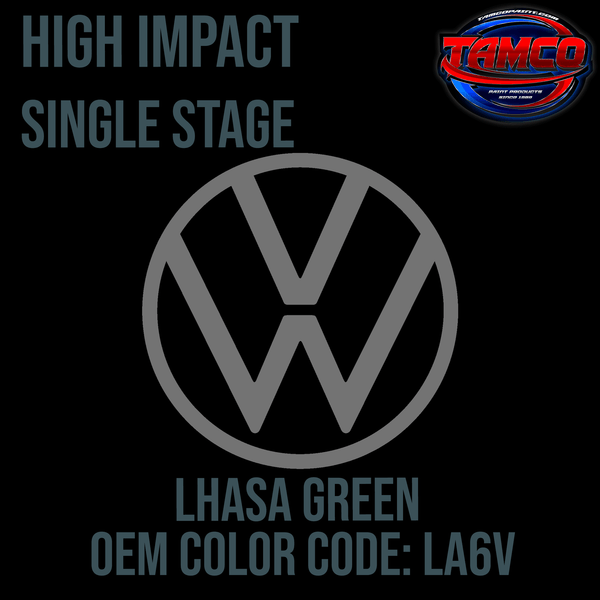 Tamco Paint Volkswagen Lhasa Green Code LA6V OEM High Impact