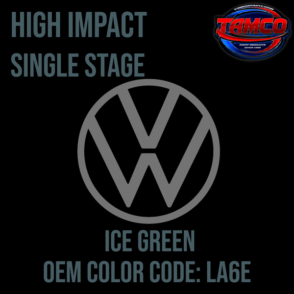 Tamco Paint Volkswagen Lhasa Green Code LA6V OEM High Impact Single Stage