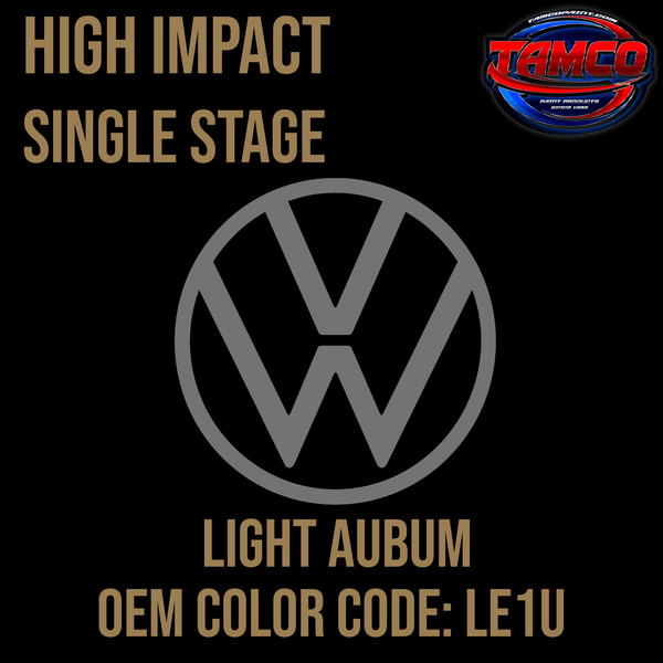Tamco Paint Volkswagen High Impact Series Single Stage Light Aubum 